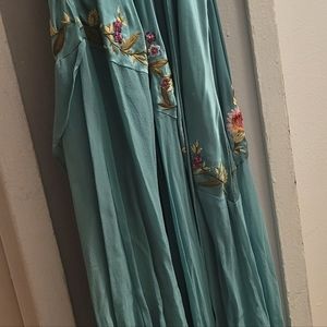 Sue Wong Light green 100% silk dress